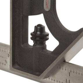 img 1 attached to Starrett 11H 12 4R Combination Square Wrinkle