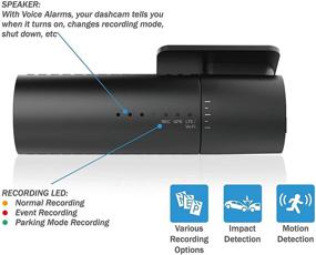 img 2 attached to 📹 Улучшенная автомобильная камера BlackVue DR590X-2CH с Wi-Fi, записью в формате Full HD, картой памяти microSD объемом 32 ГБ и поддержкой продвинутого режима парковки