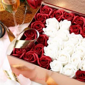 img 3 attached to 🌹 Stylish ROSEGLD 14X9 5X4 5 Bridesmaid Proposal Collapsible Store Fixtures & Equipment – Perfect for Retailers!