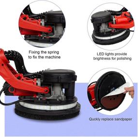 img 2 attached to 🔧 Drywall 800-1750 RPM Attachment with Retractable Sanding Feature