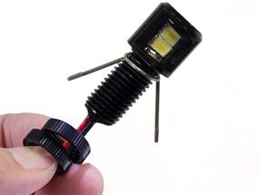 img 2 attached to Oznium Side View LED Bolt - 12V LED Side Emitting Light For Bumper Motorcycle & Powersports