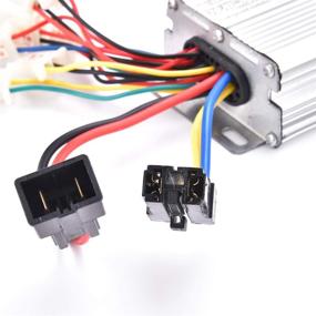 img 2 attached to ⚡ Aftermarket Controller 48V 1000W for Brushed Electric Motor Scooter - Black Battery Connector Terminal by WEIYINGSI