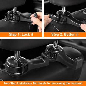 img 2 attached to Vehicle Universal Adjustable Headrest Holding