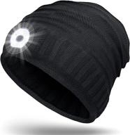 cozy & stylish led beanie hat gifts: perfect stocking stuffers for men, women, christmas & birthdays! logo