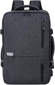 img 4 attached to 🎒 Ultimate Weekender Backpack: Expandable, Organized, and Travel-Approved!