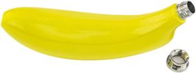 img 2 attached to Fairly Odd Novelties THE BANANA FLASK - Funny Novelty Drink/Alcohol Holder, Yellow, 6 oz