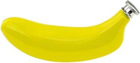 img 3 attached to Fairly Odd Novelties THE BANANA FLASK - Funny Novelty Drink/Alcohol Holder, Yellow, 6 oz