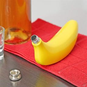 img 1 attached to Fairly Odd Novelties THE BANANA FLASK - Funny Novelty Drink/Alcohol Holder, Yellow, 6 oz