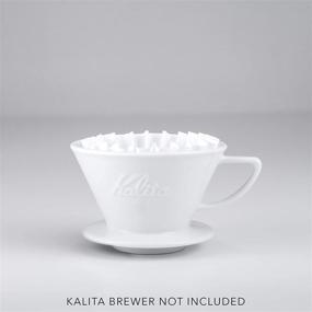 img 2 attached to 🌊 Kalita Wave 155 (100P) White Paper Filter: Optimal Size for Best Brewing Results