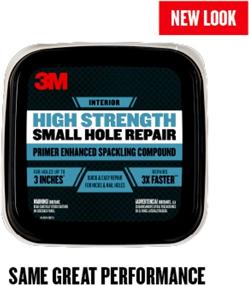 img 2 attached to 🛠️ 3M High Strength Small Hole Repair: Primer-Enhanced Spackling Compound - 32 oz. Power-packed Solution!