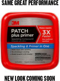 img 1 attached to 🛠️ 3M High Strength Small Hole Repair: Primer-Enhanced Spackling Compound - 32 oz. Power-packed Solution!