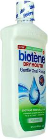 img 2 attached to 🤗 Biotene Dry Mouth Gentle Oral Rinse - Soothing Moisturization, Mild Mint Flavor - 16 fl oz (Pack of 2)