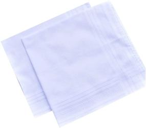 img 1 attached to 🧣 Classic Cotton Handkerchiefs – MemoryHanky Hankies for Better SEO