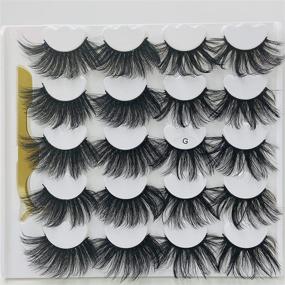 img 4 attached to HBZGTLAD Imitation Eyelashes Lengthened Style G 25Mm