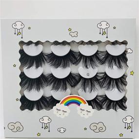 img 1 attached to HBZGTLAD Imitation Eyelashes Lengthened Style G 25Mm