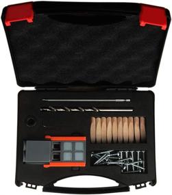 img 3 attached to 🔧 DuroFox Pocket Hole Jig: Complete Kit for Professional Pocket Hole Drilling & Screw Guides