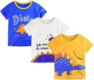 🦖 zukocert toddler crewneck dinosaur kts02 set1 100 boys' clothing sets - stylish and playful outfits for your little ones! logo