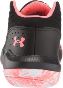 img 2 attached to 👟 Under Armour Pre-School Jet '21 Basketball Shoe, Black (005)/Brilliance, 1.5 US - Unisex Big Kid: Top Performance and Style