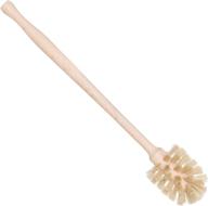 🧽 german-made redecker horsehair and beechwood 13-3/4 inch bottle brush with strong wooden handle, dense natural bristles, ideal for cleaning vases, pitchers, mugs, and more, ensures lasting durability logo