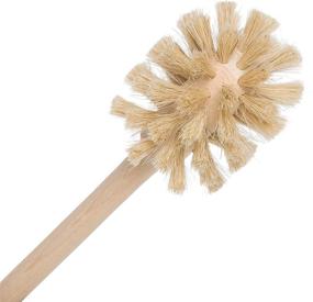 img 3 attached to 🧽 German-Made Redecker Horsehair and Beechwood 13-3/4 inch Bottle Brush with Strong Wooden Handle, Dense Natural Bristles, Ideal for Cleaning Vases, Pitchers, Mugs, and More, Ensures Lasting Durability