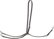 weaver leather brown running martingale - standard design logo