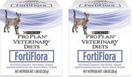 🐱 пищевая добавка purina fortiflora для кошек - 2 упаковки (артикул #840235149217) логотип