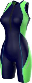 img 4 attached to Zimco Elite Women's Compression Triathlon Suit: Ultimate Performance for Skin Racing, Tri Short Swim