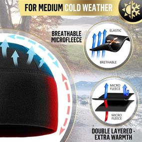 img 2 attached to M-Tac Elite Fleece Watch Cap - Tactical Military Beanie Hat Winter Skull Cap