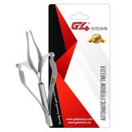 💆 g4 vision professional automatic eyebrow tweezer: effortless and precise hair removal with auto tweezers tool logo