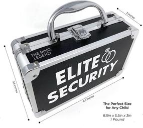 img 2 attached to Ultimate Security: Bearer Briefcase with Padded Slits