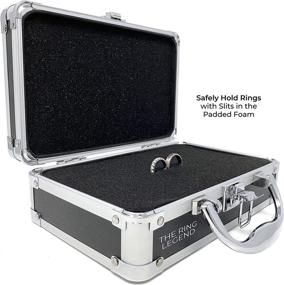 img 3 attached to Ultimate Security: Bearer Briefcase with Padded Slits