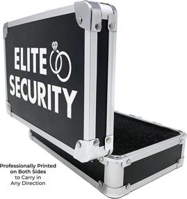 img 1 attached to Ultimate Security: Bearer Briefcase with Padded Slits