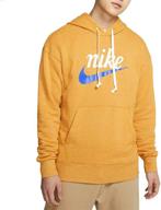 👕 nike sportswear heritage pullover: xx large men's active clothing - stay comfy & stylish! logo