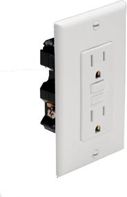 img 1 attached to Marinco 1591 FI White Electrical Receptacle Straight
