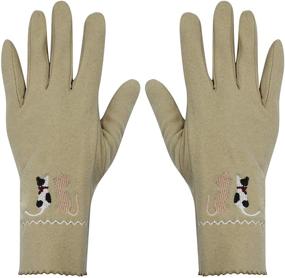 img 4 attached to 🎃 Colorful Flashing Men's Accessories for Halloween and Christmas: RARITY US Gloves & Mittens