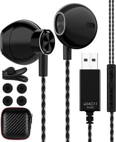 img 4 attached to HGCXING Microphone Headphones Lightweight Broadcast