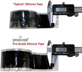 img 3 attached to Proxicast Pro-Grade Extra Strong 30Mil Weatherproof Self-Fusing Silicone Rubber Sealing Tape For Outdoor Antenna Coax &Amp Painting Supplies & Wall Treatments