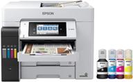 🖨️ epson ecotank pro et-5800: wireless color all-in-one supertank printer with scanner for efficient printing logo