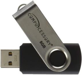 img 2 attached to 🔒 Черные USB-флешки с защитой паролем от Compucessory CCS26466