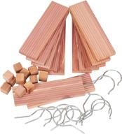 brown cedar hang up set for household essentials 35780-1 логотип