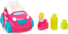 img 2 attached to Build, Play, and Imagine: Mega Bloks Pink Convertible Building Set