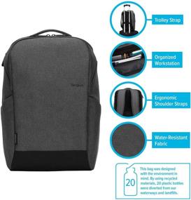 img 2 attached to 🎒 Targus EcoSmart 15.6 Inch Backpack TBB584GL
