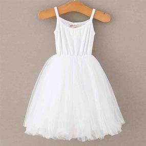 img 3 attached to 👗 Sleeveless Infant Toddler Sundress Bubble - Cute and Stylish Girls' Clothing