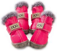 waterproof anti-slip small dog puppy cat winter boots - zerotone warm dog snow boots pet shoes (2 styles #1-#5) logo