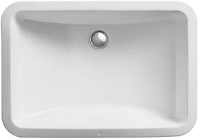 img 3 attached to White KOHLER K-2214-0 Ladena Undermount Bathroom Sink