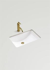 img 1 attached to White KOHLER K-2214-0 Ladena Undermount Bathroom Sink