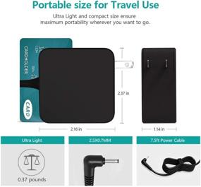 img 1 attached to 🔌 UL Certified 26W Charger: Compatible with Samsung Chromebook Laptop (Chromebook 2 3 Series)