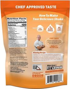 img 2 attached to 🎃 FITCRUNCH Tri-Blend Whey Protein: Keto Friendly, High Protein, Low Calories | Gluten Free & Soy Free | Pumpkin Pie Flavor (18 Servings)