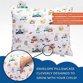 img 2 attached to Get Cozy with Curl Up 100% Organic Toddler Pillowcase