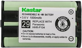 img 2 attached to Kastar Rechargeable Replacement KX TG2355W GP85AAALH3BXZ